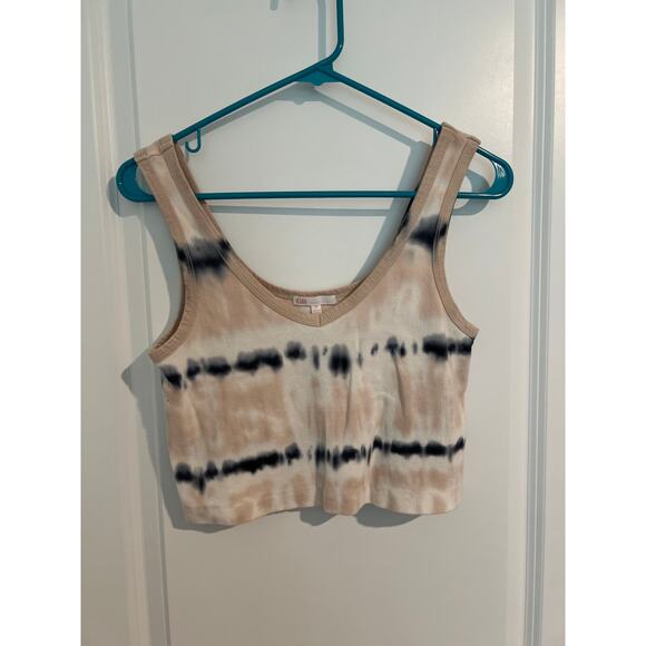 GB girls Tops - GB Girls Tie-Dye Crop Tank Top – Juniors Size Medium